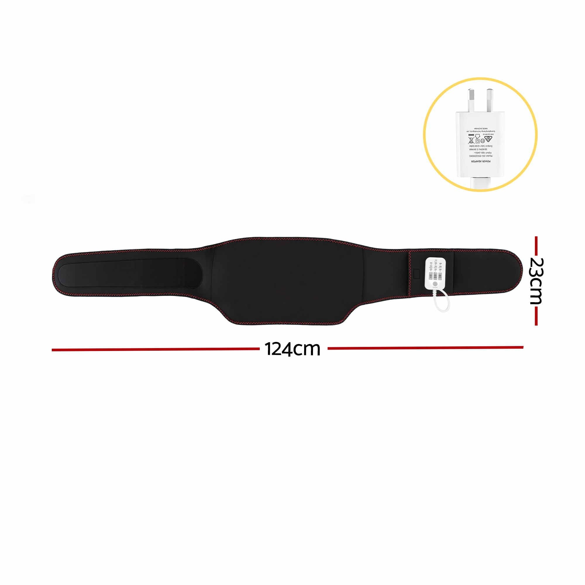 Livemor Sciatica Relief Lumbar Support Belt with Heat 124cm