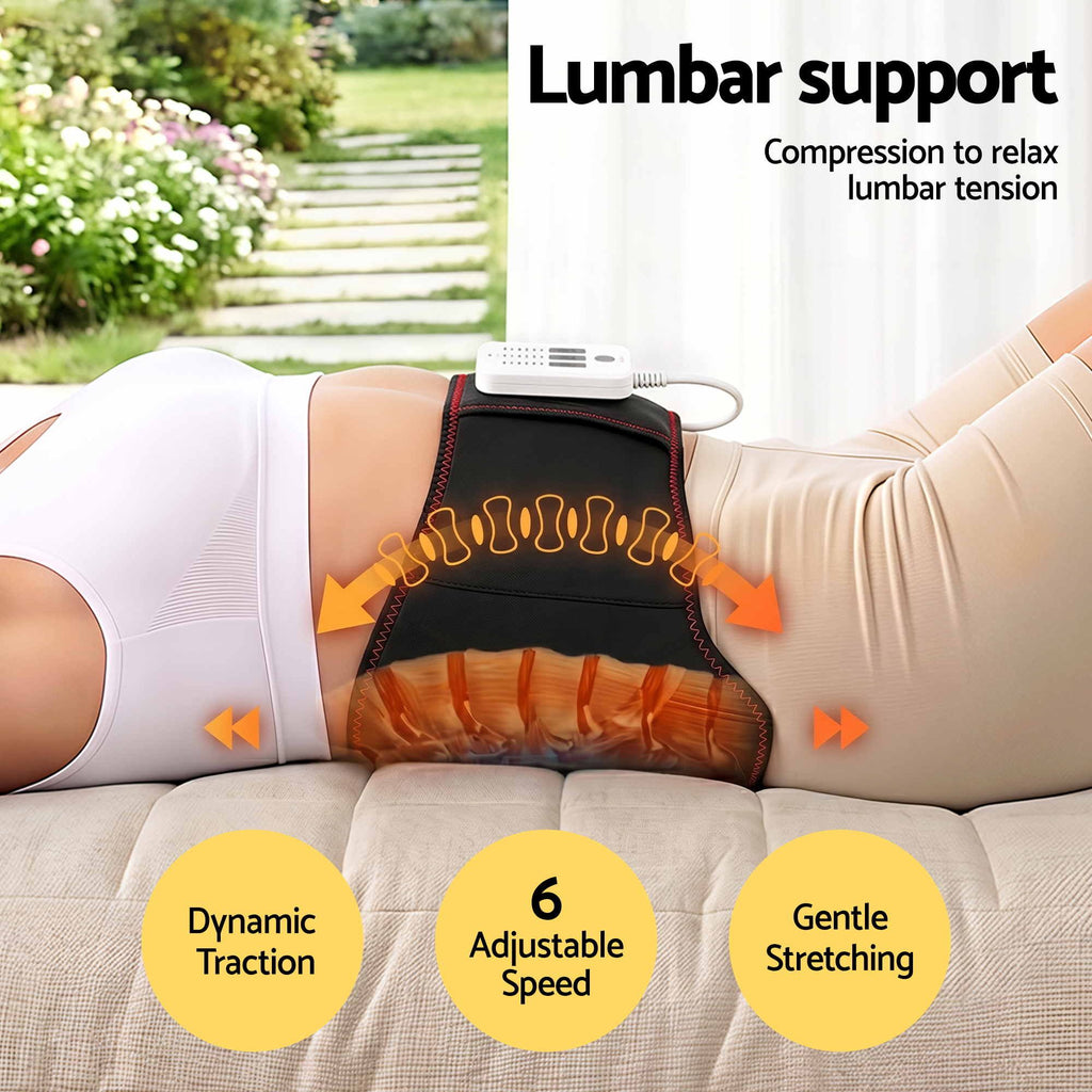 Livemor Sciatica Relief Lumbar Support Belt with Heat 124cm