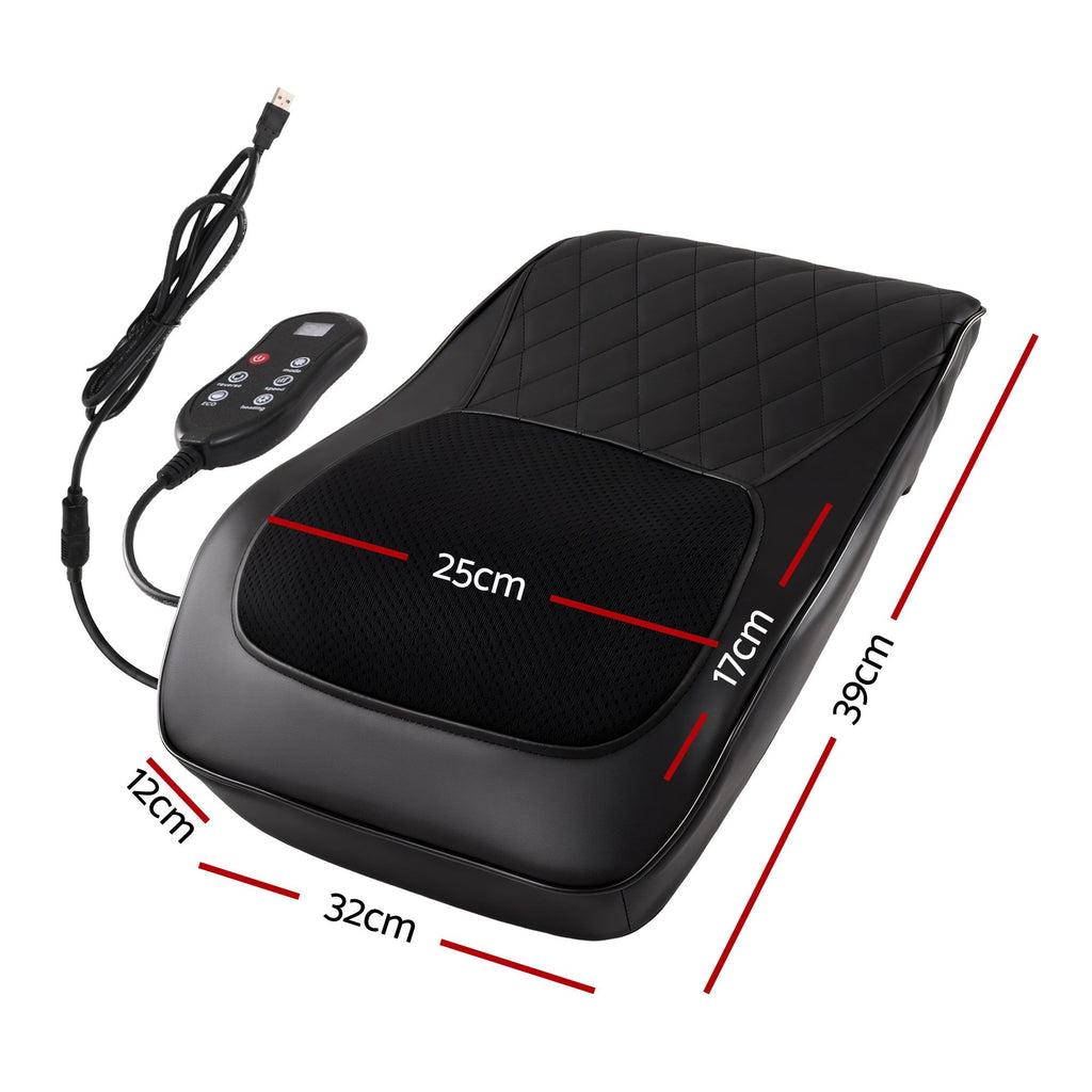 Livemor Large Back Massager with Heat & Traction - 6 Modes