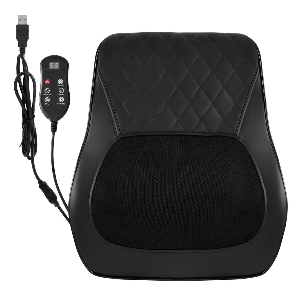 Livemor Large Back Massager with Heat & Traction - 6 Modes