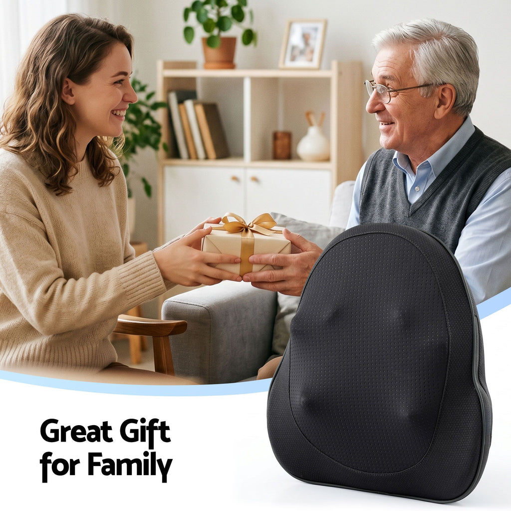 Livemor Cordless Back & Neck Massager Pillow with Heat