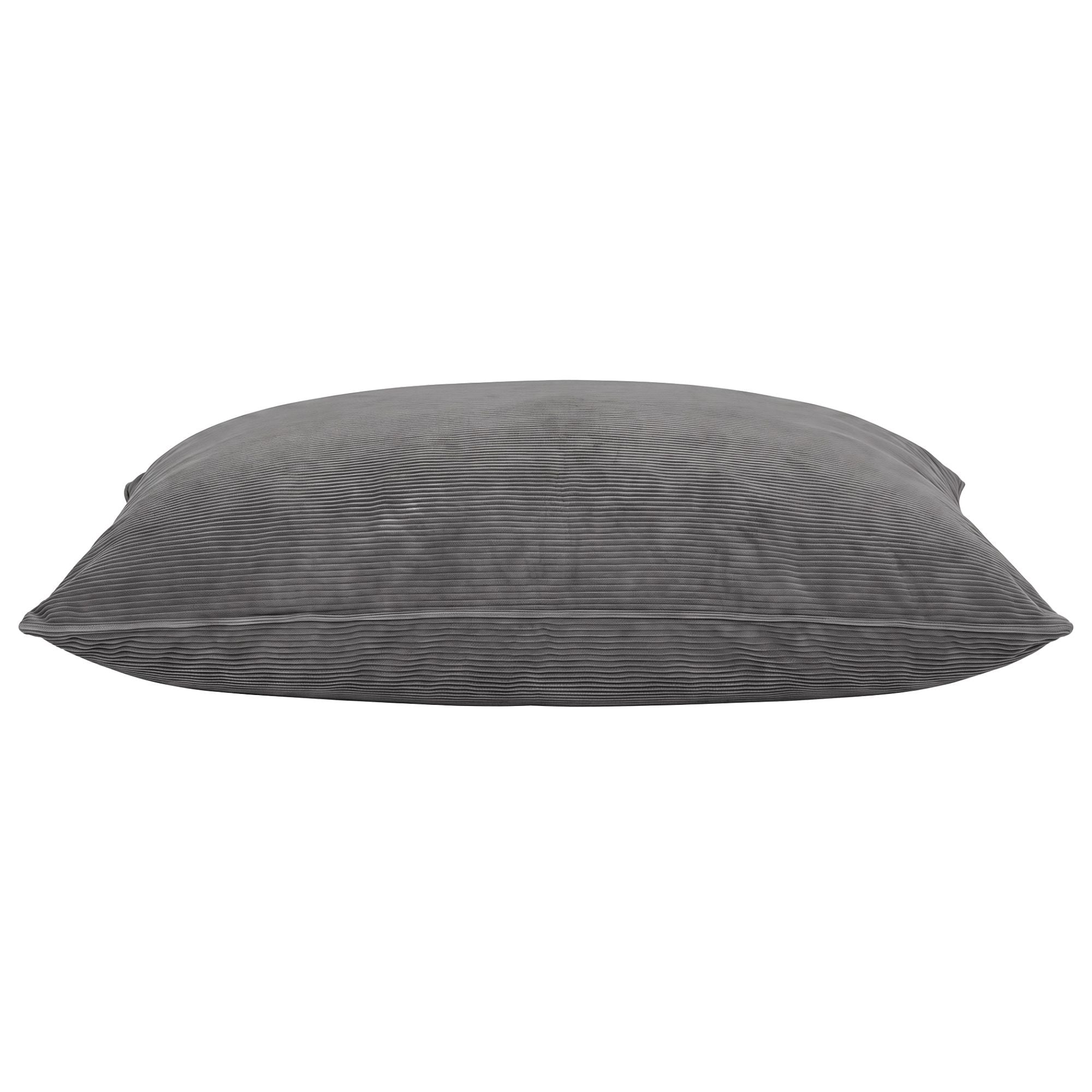 Artiss 3-in-1 Convertible Bean Bag Cover - Grey Corduroy