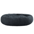 Pet 110cm Calming Extra Large Pet Bed - Dark Grey
