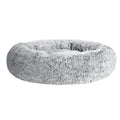 Large Calming Pet Bed – 90cm Light Charcoal