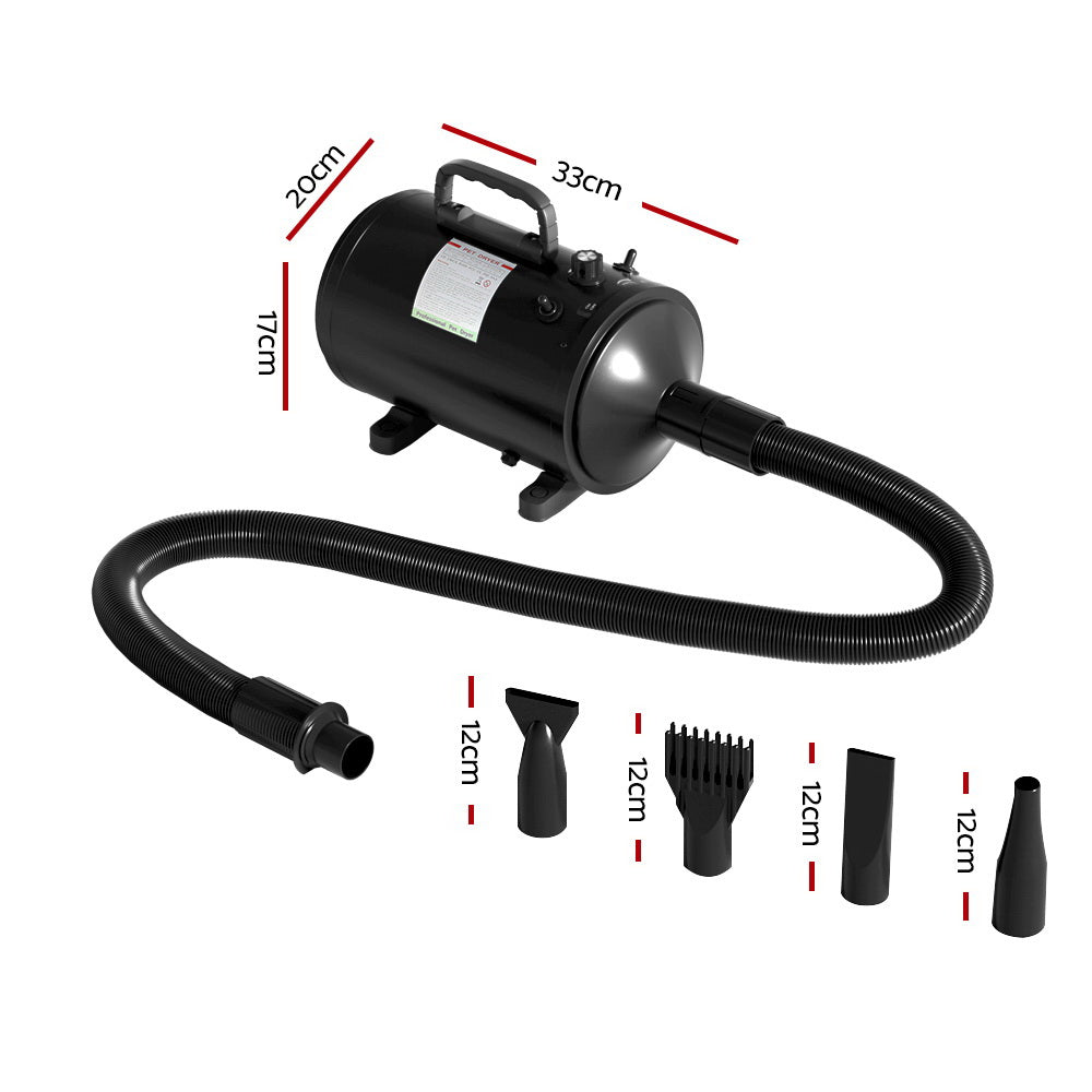 i.Pet Low-Noise Pet Hair Dryer & Grooming Blaster