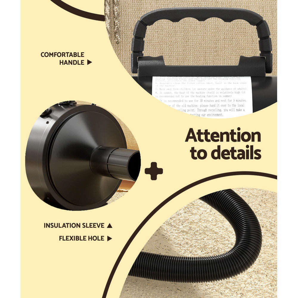 i.Pet Low-Noise Pet Hair Dryer & Grooming Blaster