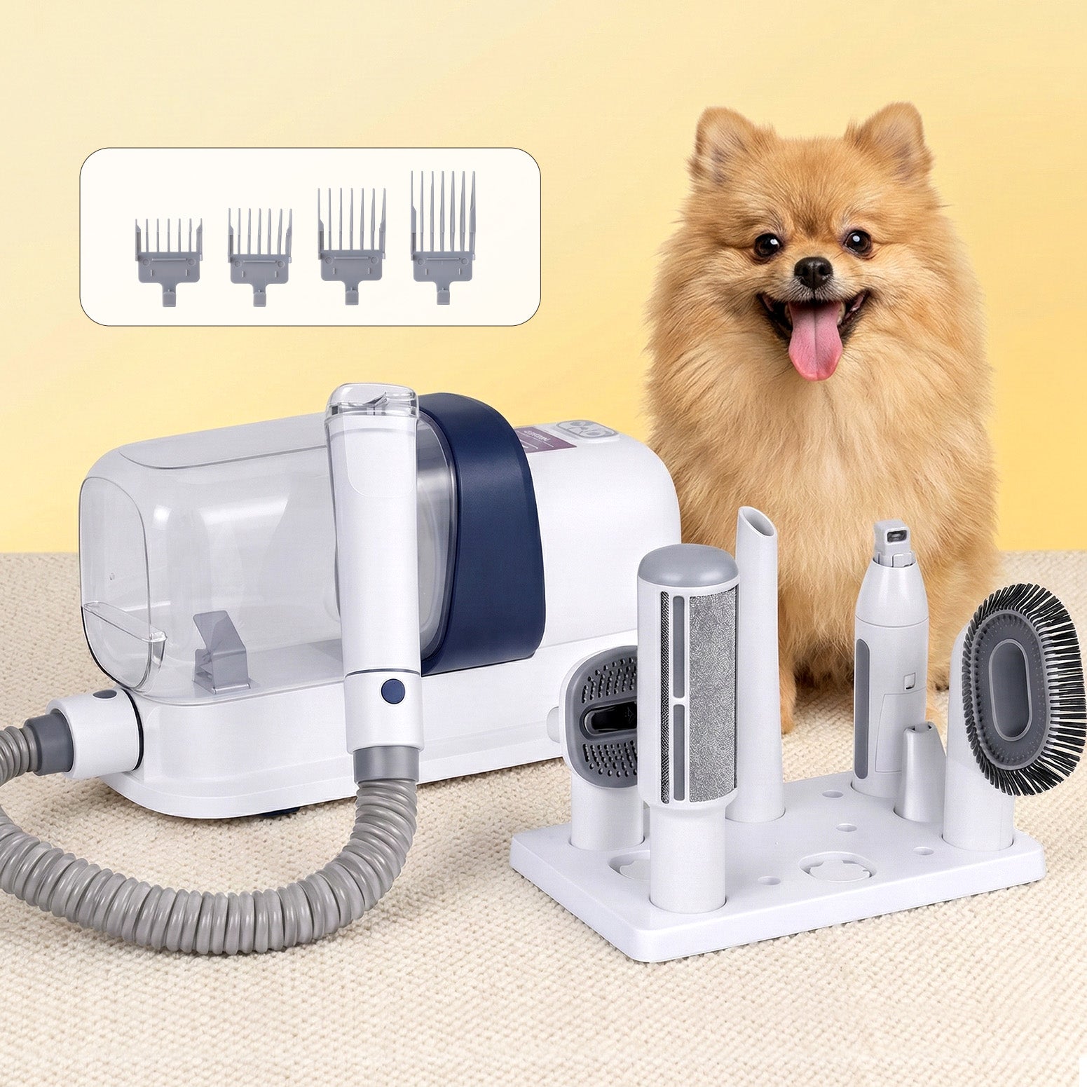 i.Pet 7-in-1 Pet Grooming Kit & Vacuum