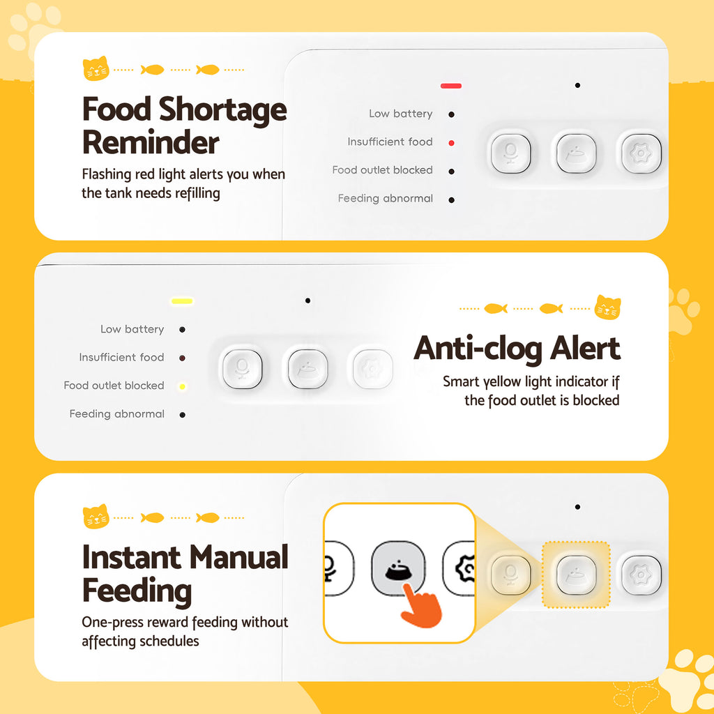 2-in-1 Smart Pet Feeder & Water Dispenser – WiFi Automatic Food Station for Cats & Dogs