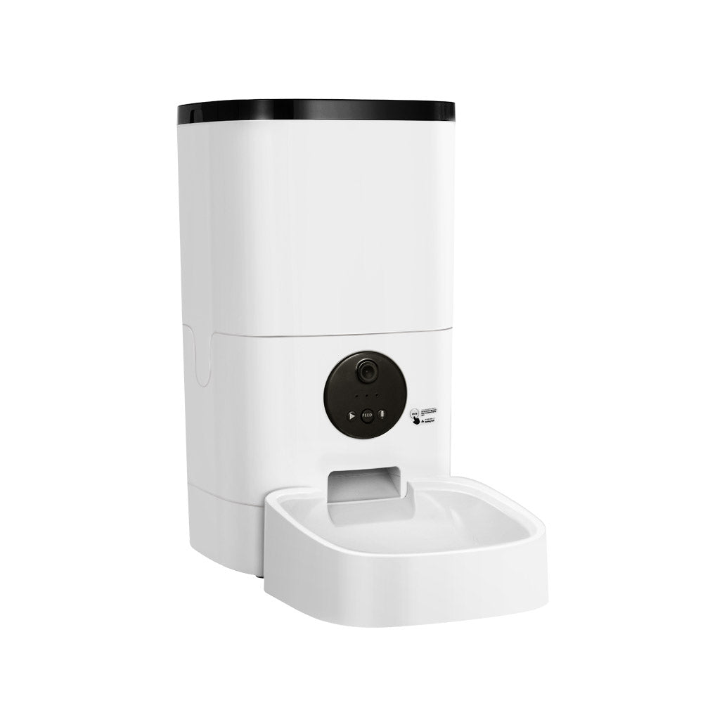 Smart WiFi Pet Feeder with Camera – 6L Auto Food Dispenser for Cats & Dogs