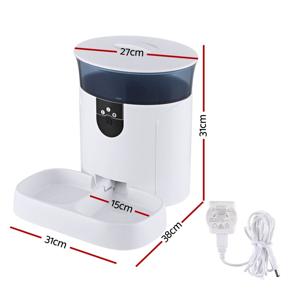 i.Pet Smart Pet Feeder 7L with HD Camera & WiFi App