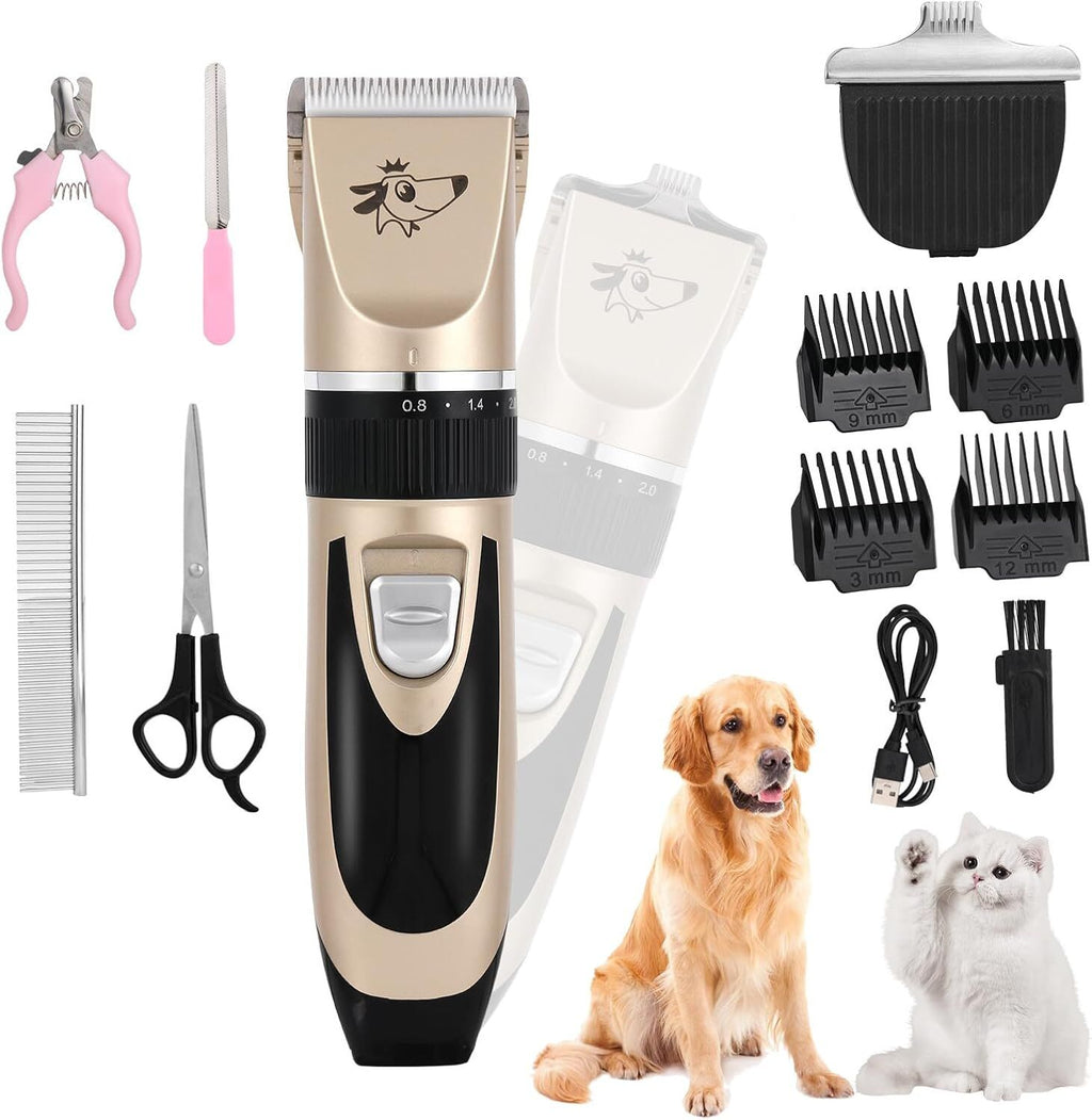 Cordless Professional Pet Grooming Clippers