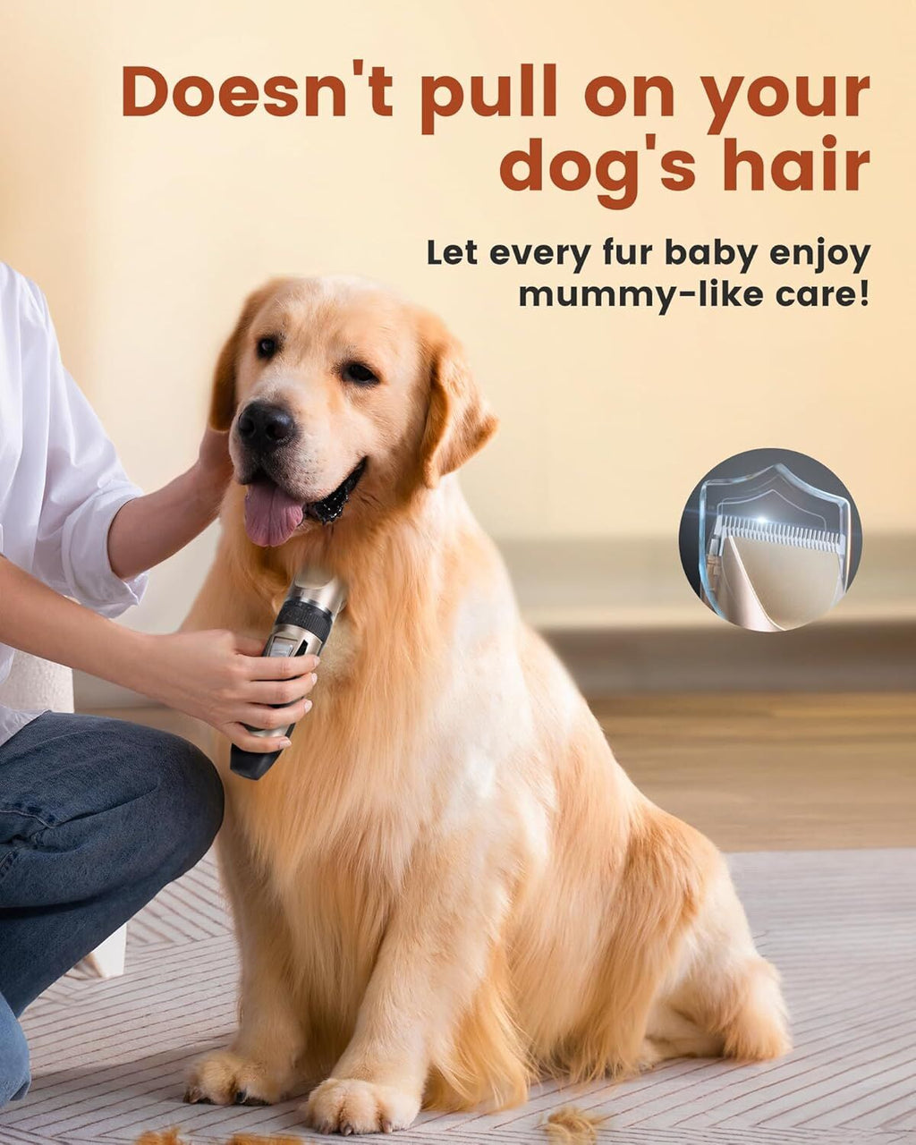 Cordless Professional Pet Grooming Clippers