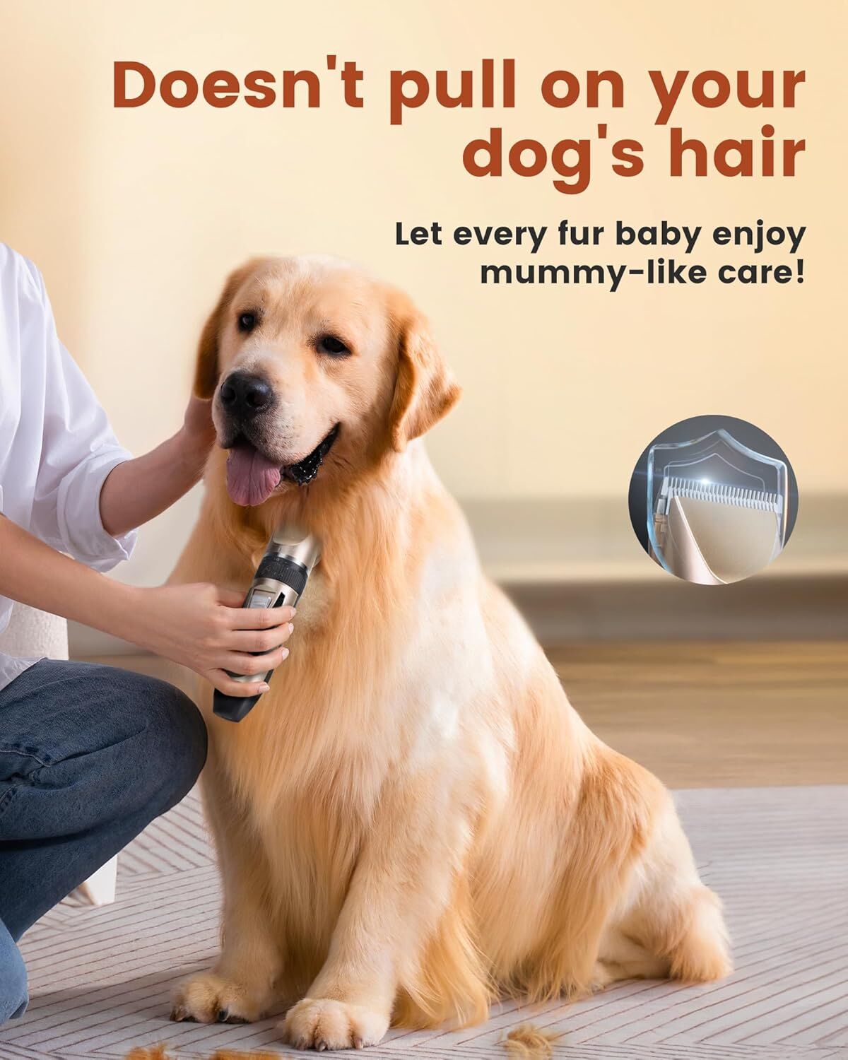 Cordless Professional Pet Grooming Clippers