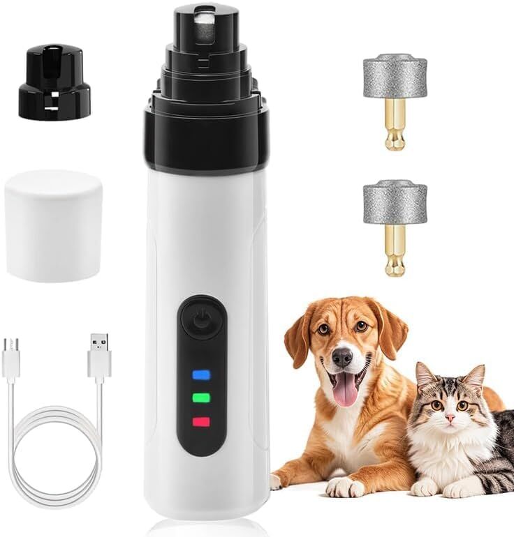 USB Rechargeable Pet Nail Grinder
