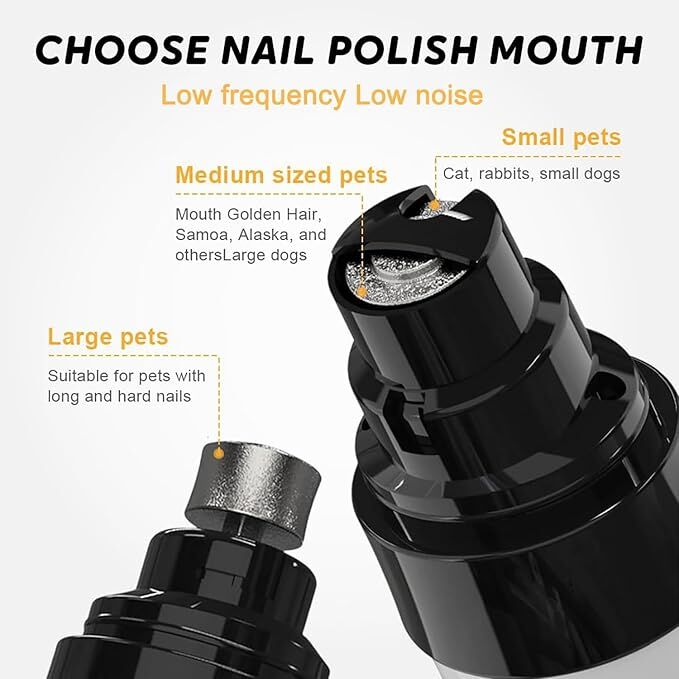 USB Rechargeable Pet Nail Grinder