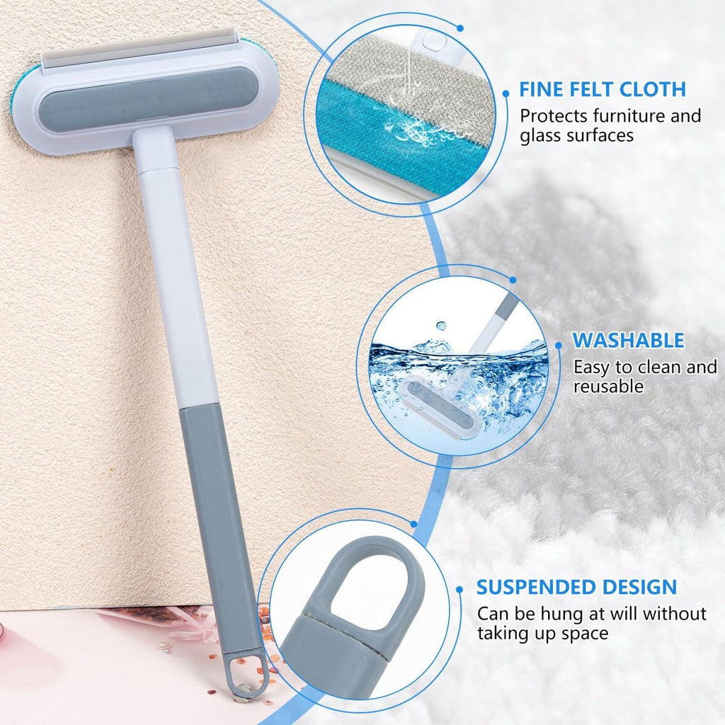 Pet Hair Removal Deshedding Gloves - Set of 4