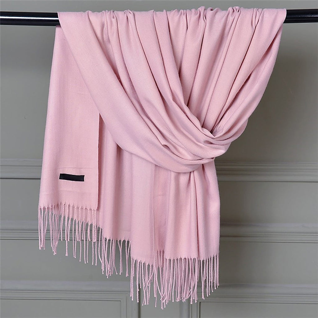 Women's Pashmina Scarf – Red & Pink