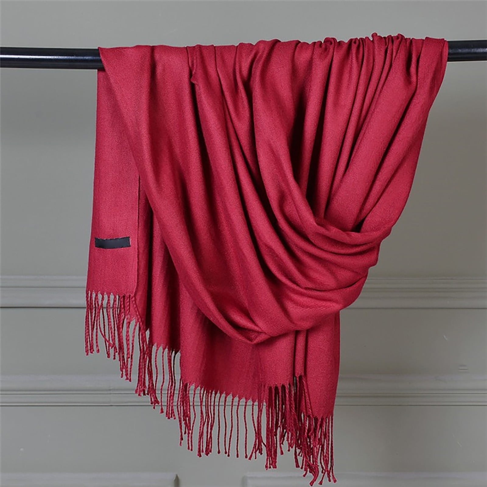 Women's Pashmina Scarf – Red