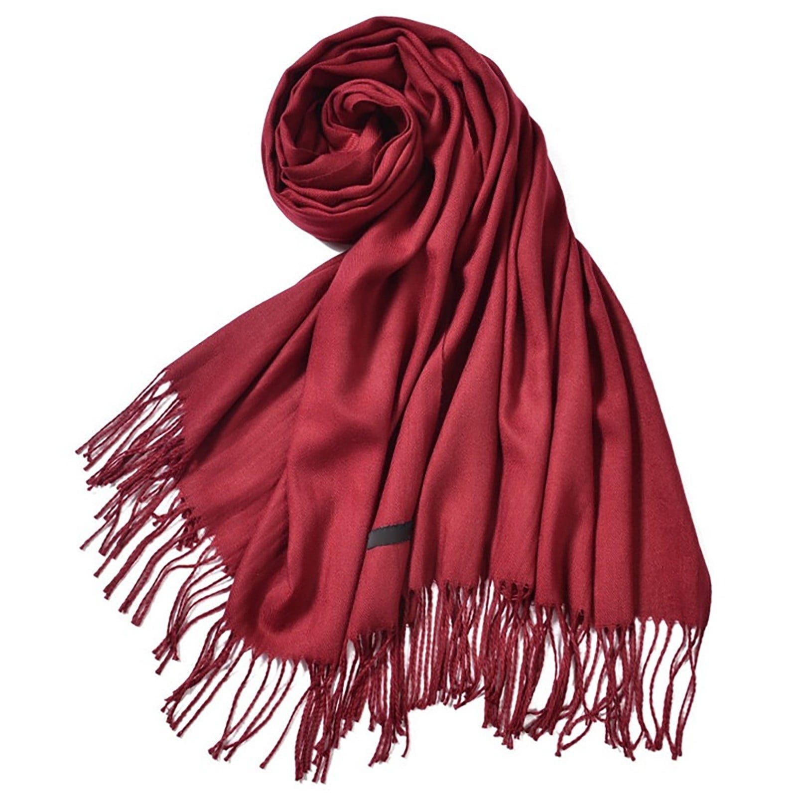 Women's Pashmina Scarf – Red