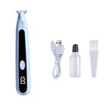 Cordless Pet Grooming Trimmer Kit - White & Blue