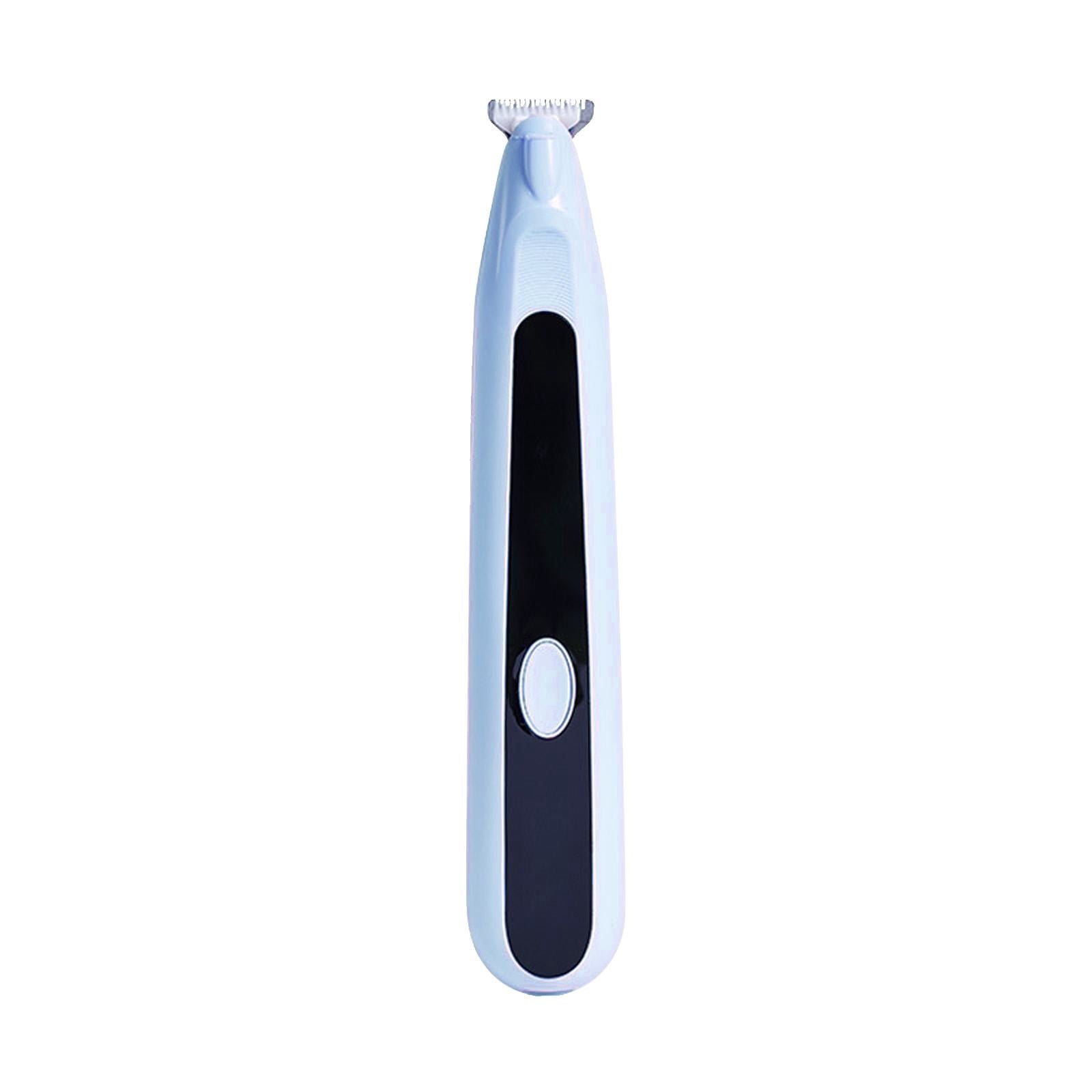 Cordless Pet Grooming Trimmer Kit - White & Blue