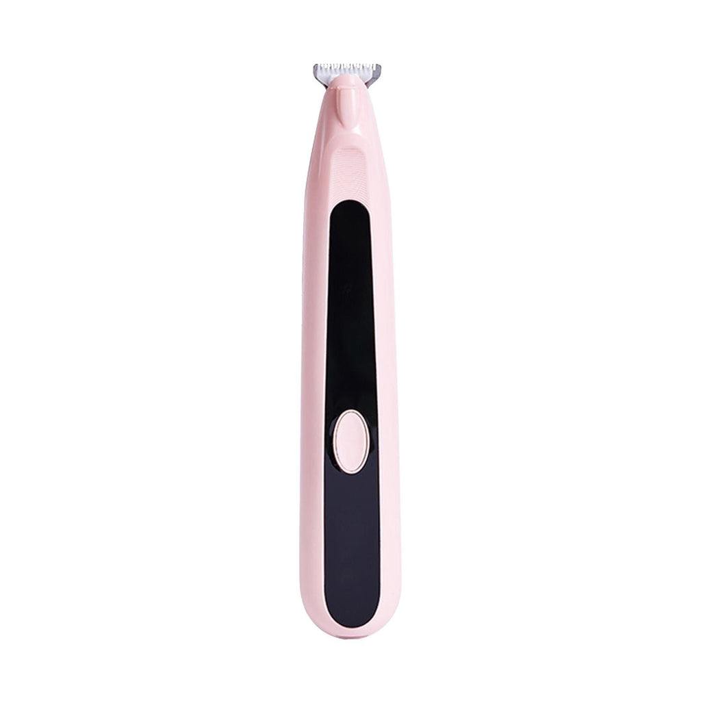 Cordless Pet Grooming Trimmer Kit - White & Pink