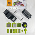 14-in-1 Vegetable Chopper with 11 Blades