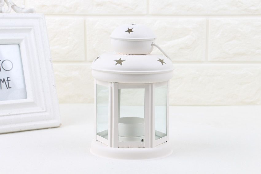 Candle Holder Set of 3 - White, Pink & Black