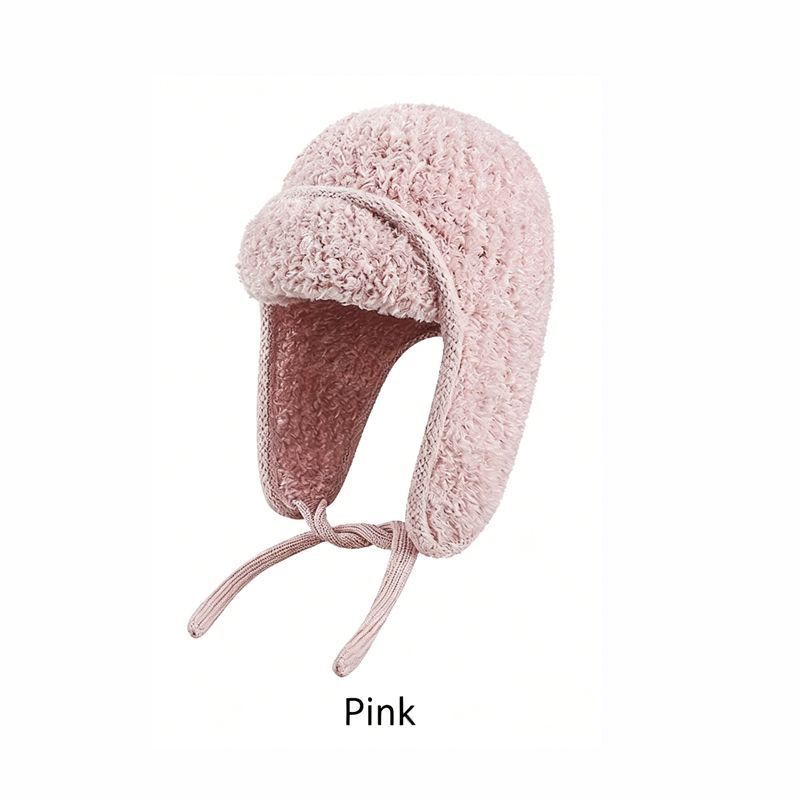 Women's Sherpa Aviator Beanie with Earflaps – Blue