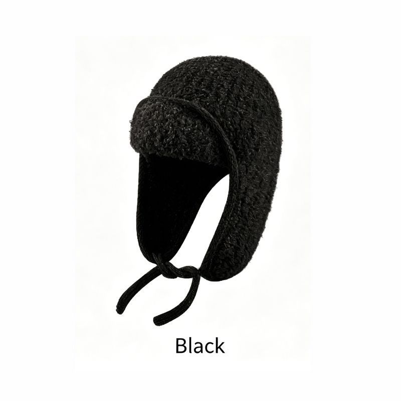 Women's Sherpa Aviator Beanie with Earflaps – Blue