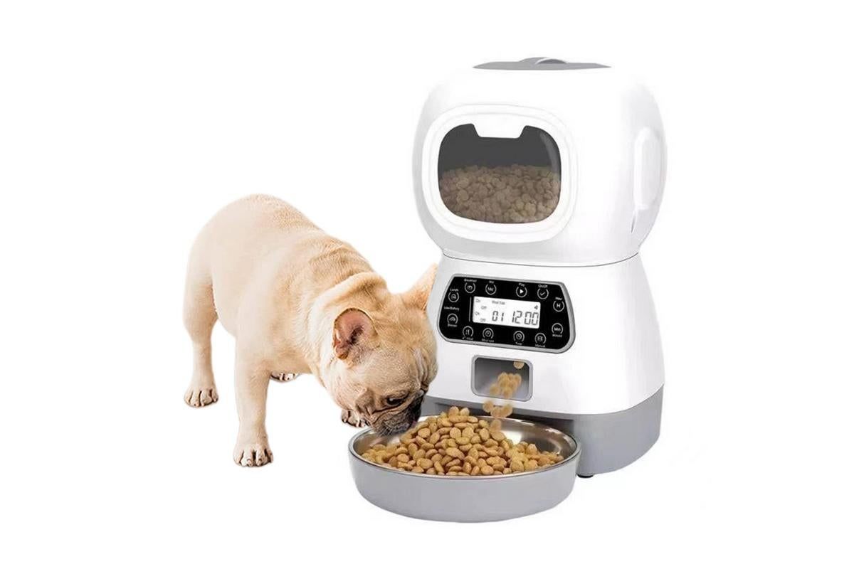 Smart Automatic Pet Feeder – 3.5L WiFi Food Dispenser for Cats & Dogs