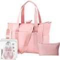 Women's Weekender Travel Bag – Carry-On Duffle Gym & Overnight Bag