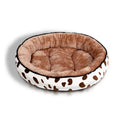Winter Warm Round Pet Bed – Arctic Fleece
