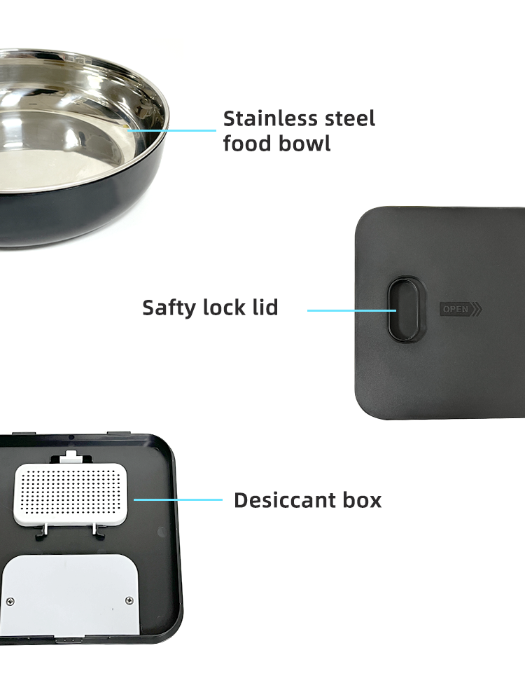 YES4PETS 5.6L Digital Automatic Pet Feeder