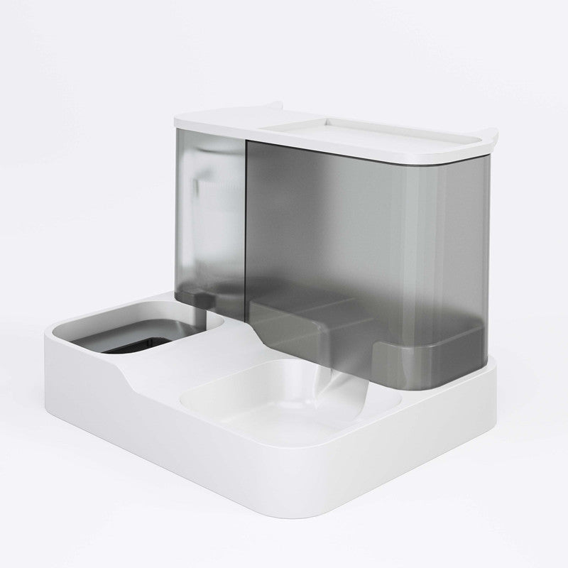 3L Automatic Pet Feeder & Water Dispenser - Grey