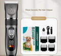Rechargeable Pet Hair Clipper Kit - Gray