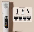 Rechargeable Pet Hair Clipper Kit - White