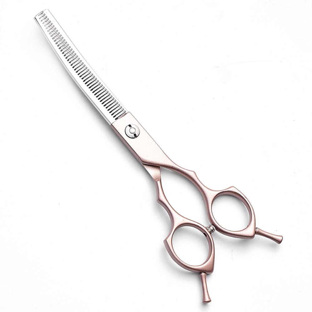 Professional Pet Thinning Shears 6.5" - Rose Gold