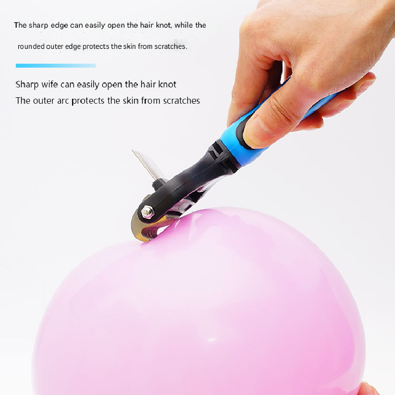 Dual-Sided Pet Grooming Comb - Purple