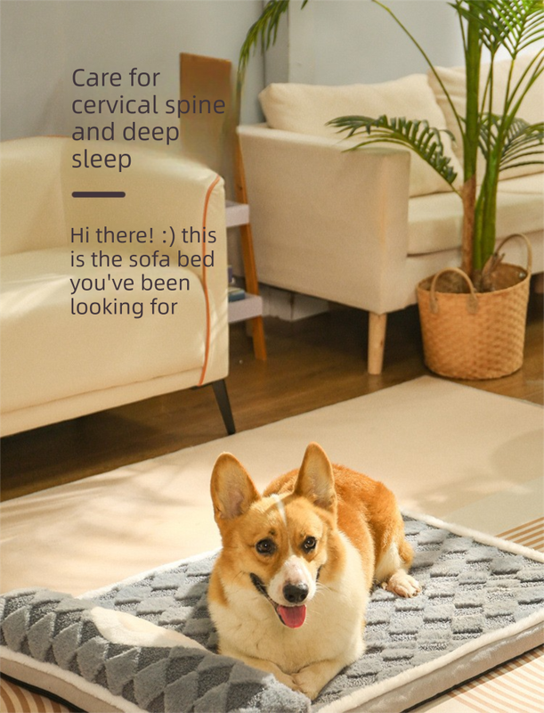 XL Thickened Soft Pet Bed Mat - Light Green