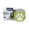 Fine-Tooth Flea Comb with Non-Slip Grip - Greenish Grey