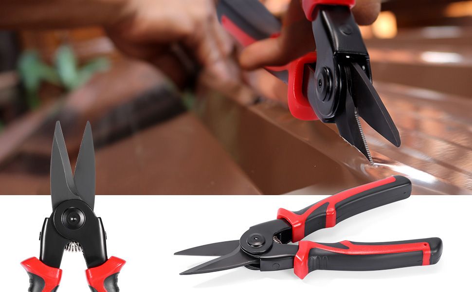 5-in-1 Interchangeable Plier Tool Set - Black & Red
