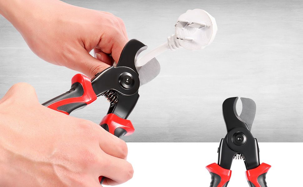 5-in-1 Interchangeable Plier Tool Set - Black & Red