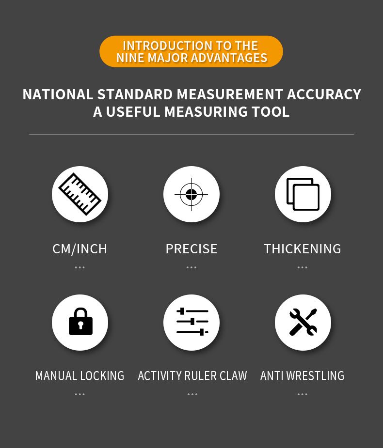 10m Heavy Duty Steel Tape Measure - Metric & Imperial