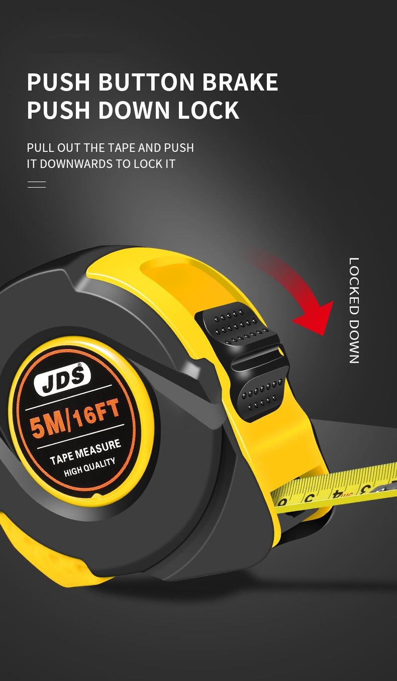 10m Heavy Duty Steel Tape Measure - Metric & Imperial