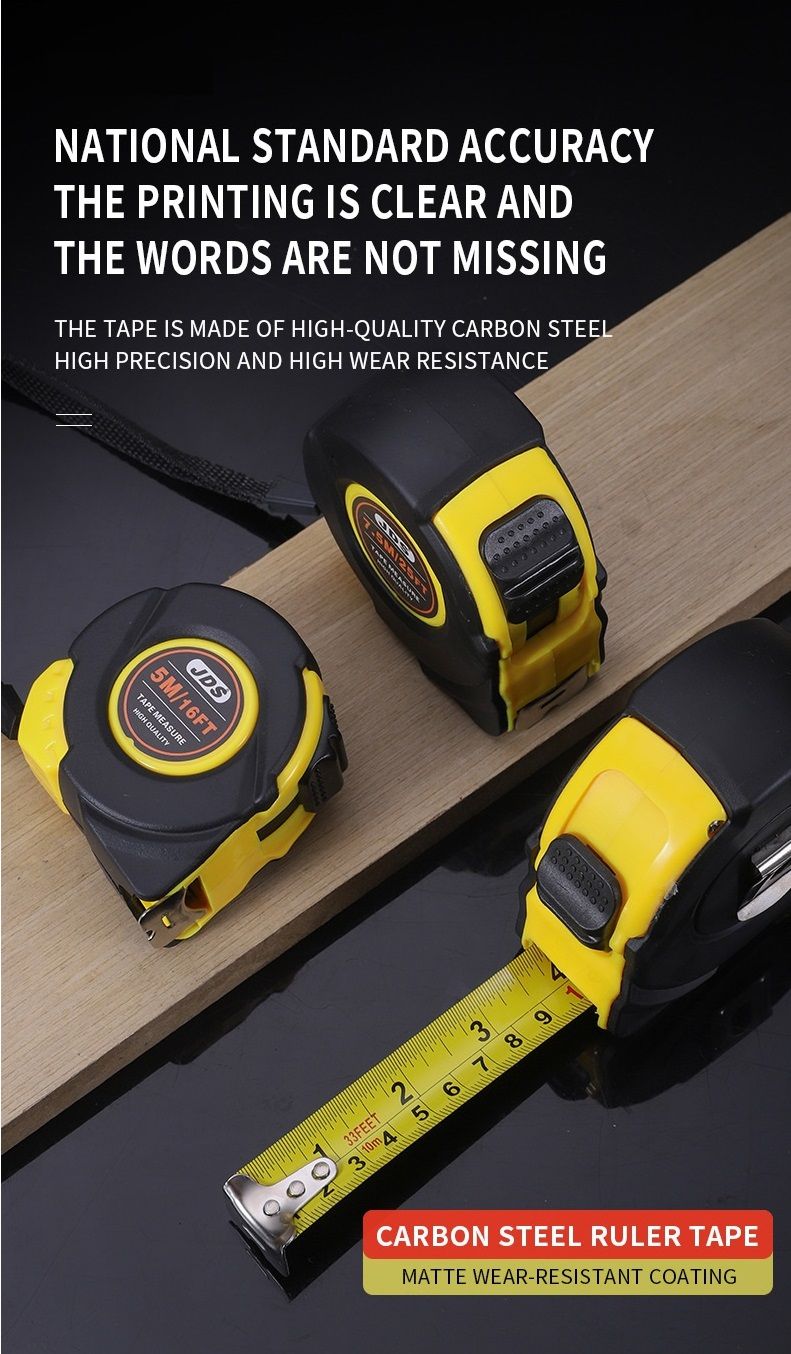 10m Heavy Duty Steel Tape Measure - Metric & Imperial