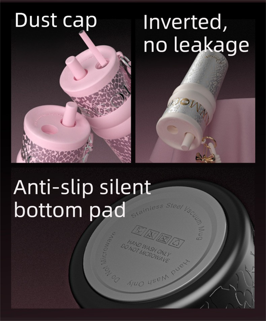 Aurora Starry Night Insulated Travel Mug 710ml - Silver (Ceramic)