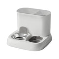 Automatic Pet Feeder & Water Dispenser - Stainless Steel Bowl